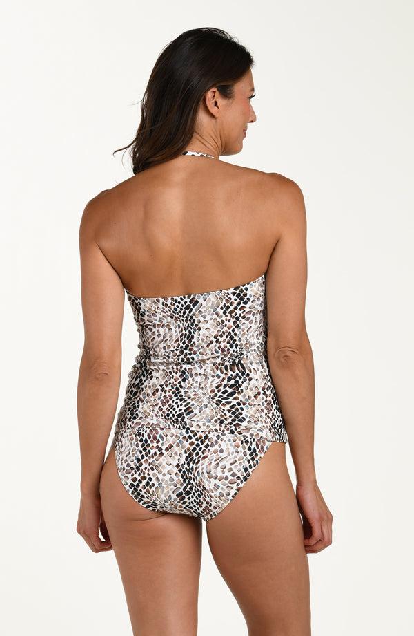 La Blanca Wild Whispers Shirred Band Hipster Bottom