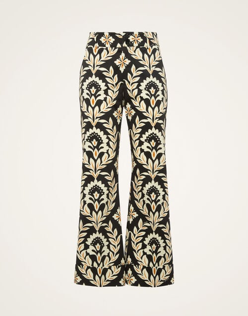 La Doublej 24/7 Pants Ghirlanda Black In Compact Jersey