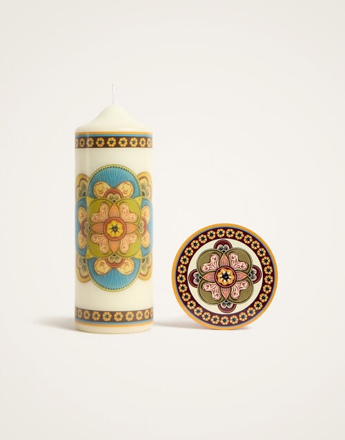 La Doublej Altar Candle Set Nucleus Off White In Wax