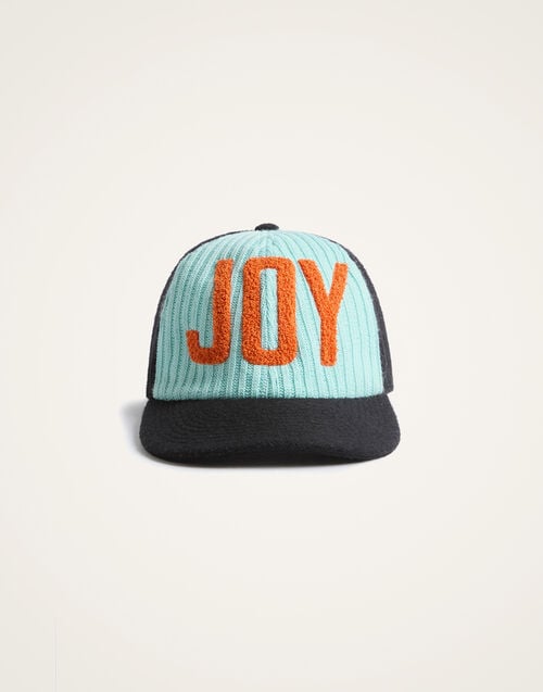 La Doublej Babeball Cap Solid Acquamarine In Wool Titanus