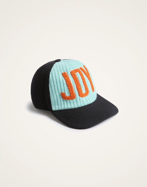 La Doublej Babeball Cap Solid Acquamarine In Wool Titanus