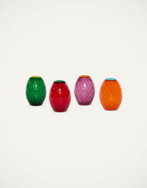 la doublej Baby Eggs Set Of 4 Mixed in Murano Glass