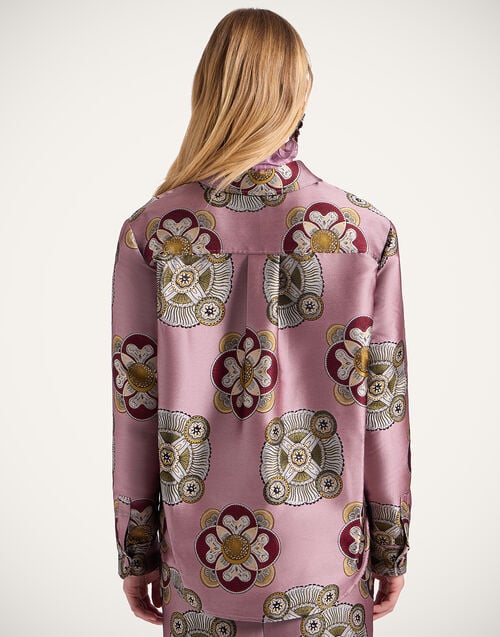 La Doublej Better Than Your Boyfriend's Jacket Nucleus Dusty Pink In Jacquard