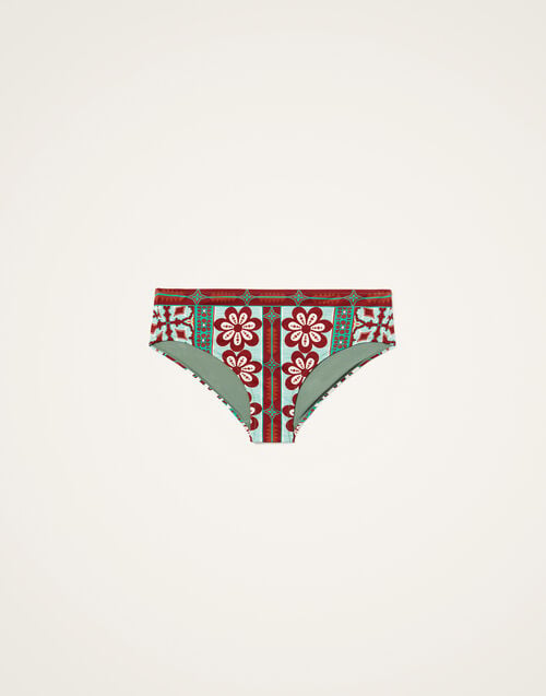 La Doublej Boy Brief Pagoda Placée Rust In Supreme Lycra