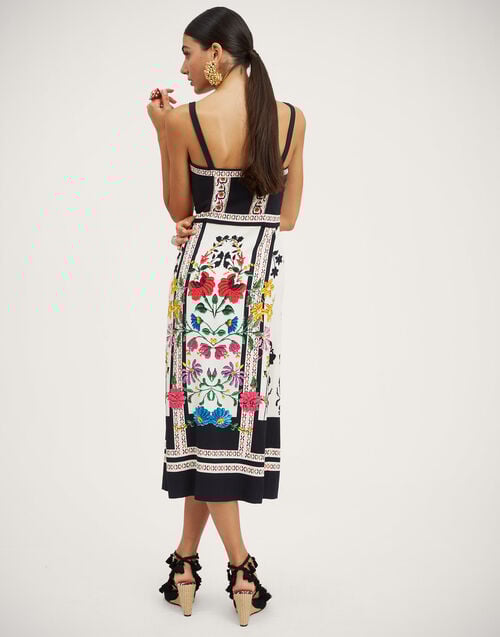 La Doublej Buy Me A Martini Dress Plaza Placée Ivory In Envers Satin