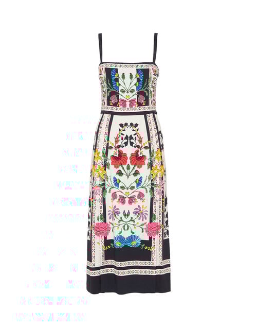 La Doublej Buy Me A Martini Dress Plaza Placée Ivory In Envers Satin