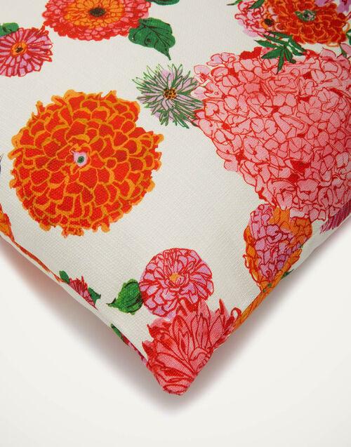 La Doublej Cushion (45X45) Bright Blooms In Cotton Honan