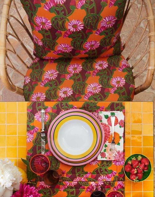 La Doublej Cushion (45X45) Como Gerber In Cotton Honan