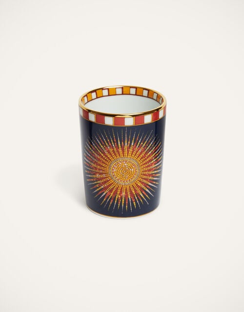 La Doublej Decorative Cup Sunrays Midnight In Porcelain