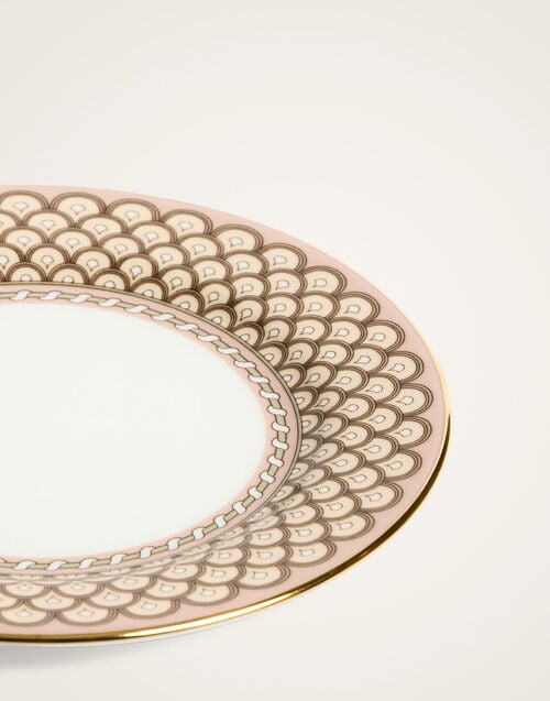 La Doublej Dessert Plates Set Of 2 Napoli Dusty Pink In Porcelain