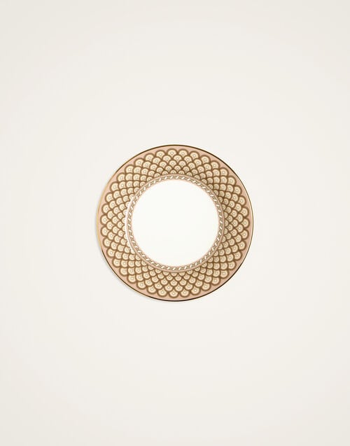 La Doublej Dessert Plates Set Of 2 Napoli Dusty Pink In Porcelain