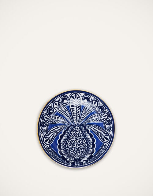 La Doublej Dessert Plates Set Of 6 Pineapple Mix In Porcelain