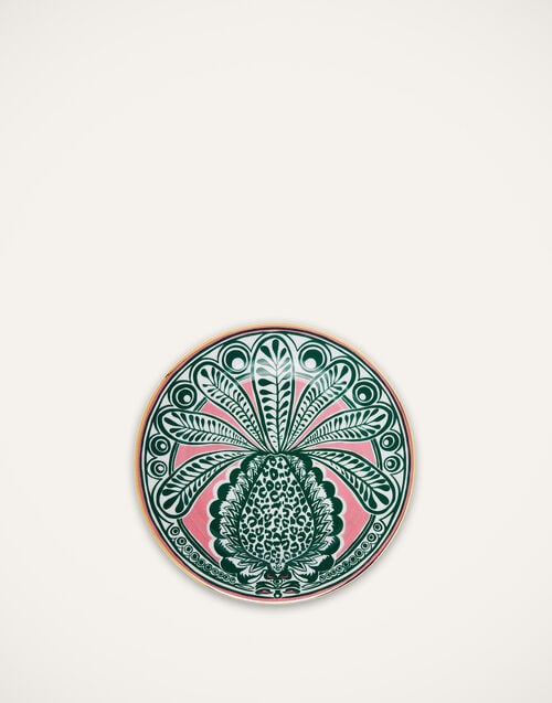 La Doublej Dessert Plates Set Of 6 Pineapple Mix In Porcelain