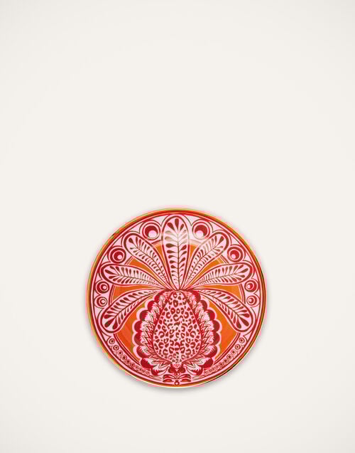 La Doublej Dessert Plates Set Of 6 Pineapple Mix In Porcelain