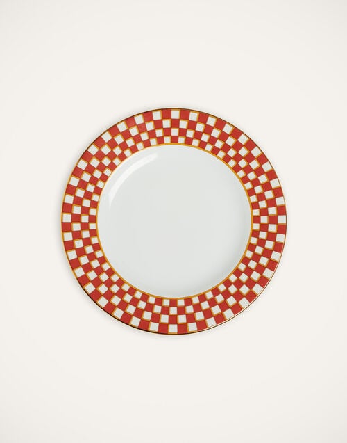 La Doublej Dinner Plates Set Of 2 Apollo Brick In Porcelain