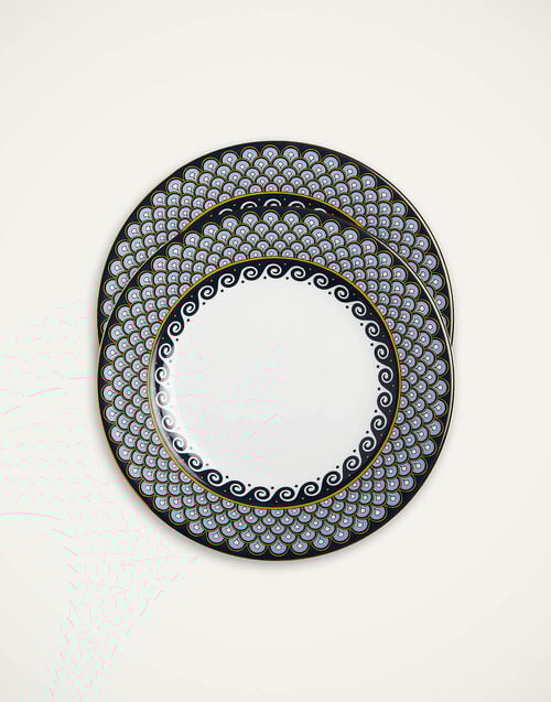 la doublej Dinner Plates Set Of 2 Odysseus in Porcelain