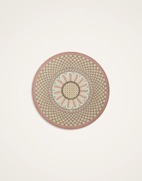 La Doublej Disk Placemats Set Of 2 Napoli Dusty Pink In Cork