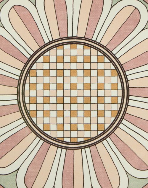 La Doublej Disk Placemats Set Of 2 Napoli Dusty Pink In Cork