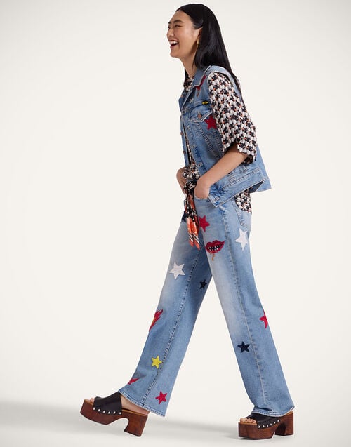 La Doublej Estelle Blouse Petaltail Black In Crepe Marocain