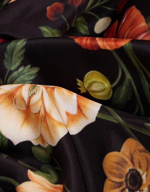 La Doublej Giga Scrunchie Botticelli Black In Light Faille