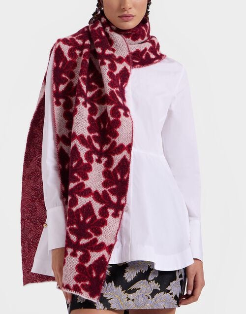 la doublej Half-Light Scarf Herald Cream in Light Mohair