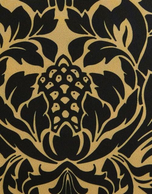 La Doublej Hand Pochette Cherubs Gold In Light Faille