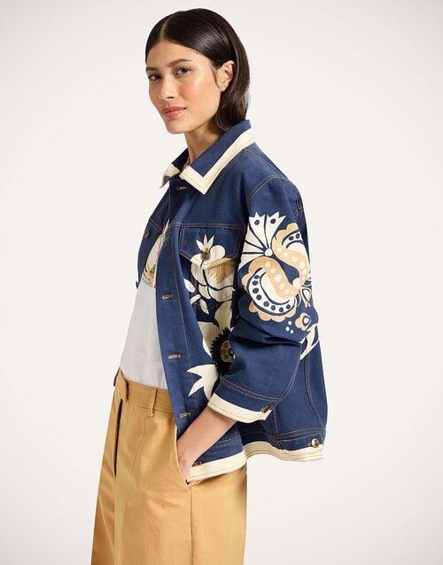 La Doublej JJ Jean Jacket Selva Placée Blue In Denim