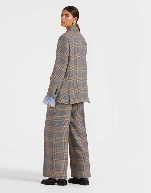 La Doublej Jones Jacket Moors Multicolor In Viscose Tailoring