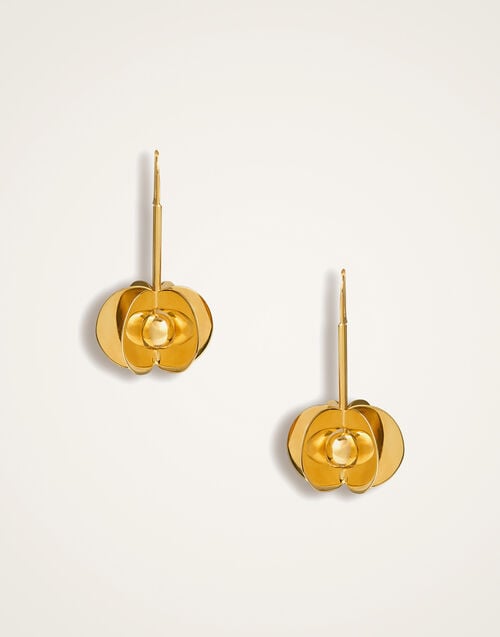 La Doublej Aura Earrings 24k Gold Plate