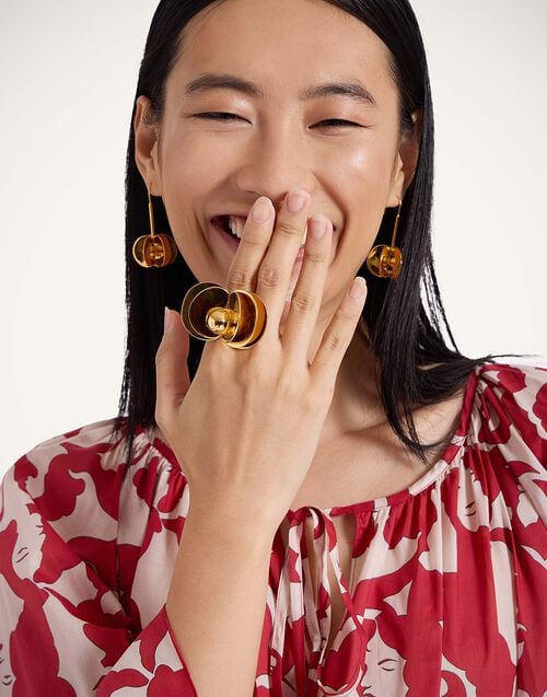 La Doublej Aura Ring 24k Gold Plate