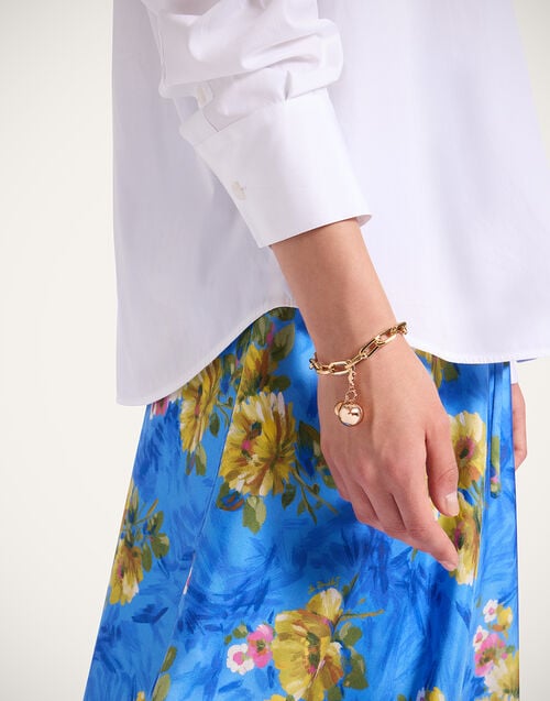 la doublej Bell Charm 24k Gold Plate