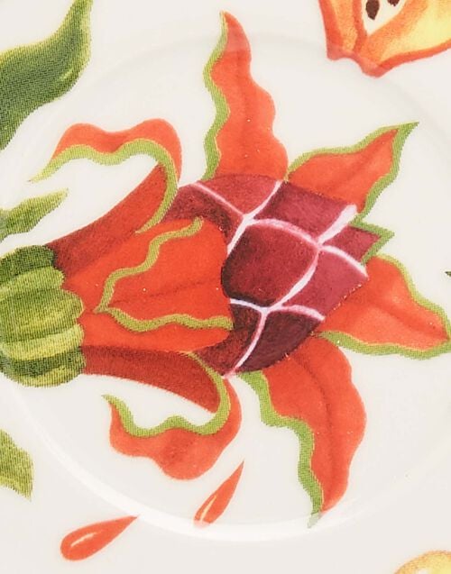 La Doublej Big Mama Cup & Saucer Eden In Porcelain