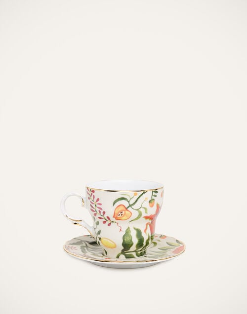 la doublej Big Mama Cup & Saucer Eden in Porcelain