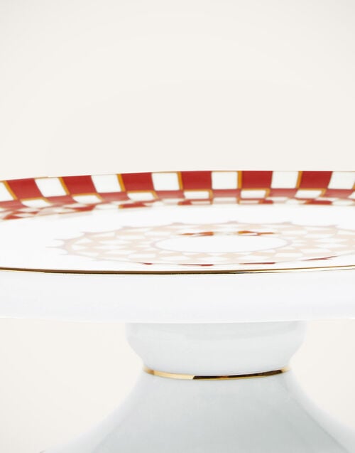 La Doublej Cake Stand Apollo Brick In Porcelain