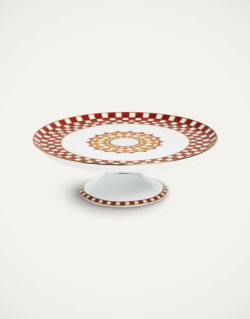 la doublej Cake Stand Apollo Brick in Porcelain