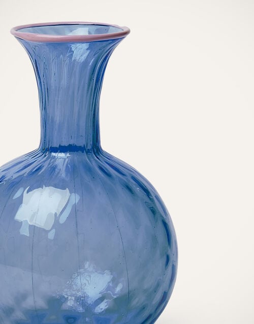 La Doublej Carafe Blu Fumé In Murano Glass