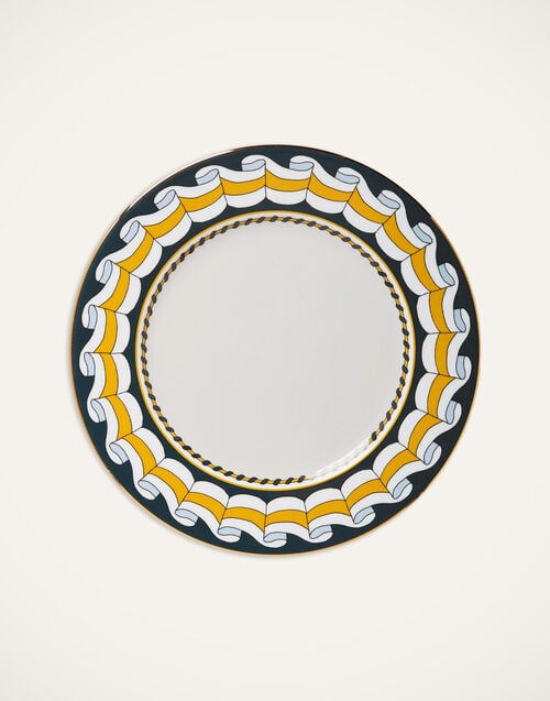 la doublej Charger Plate Poseidon in Porcelain