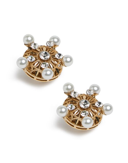 la doublej Corsini Earrings Solid Gold in Brass