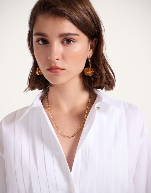 la doublej Dainty Chain 24k Gold Plate