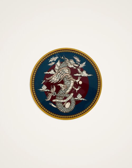 la doublej Disk Placemat The Dragon in Cork