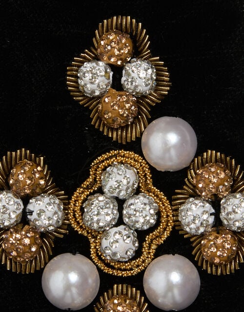 La Doublej Ella 2-Ways Stole Solid Black In Velvet