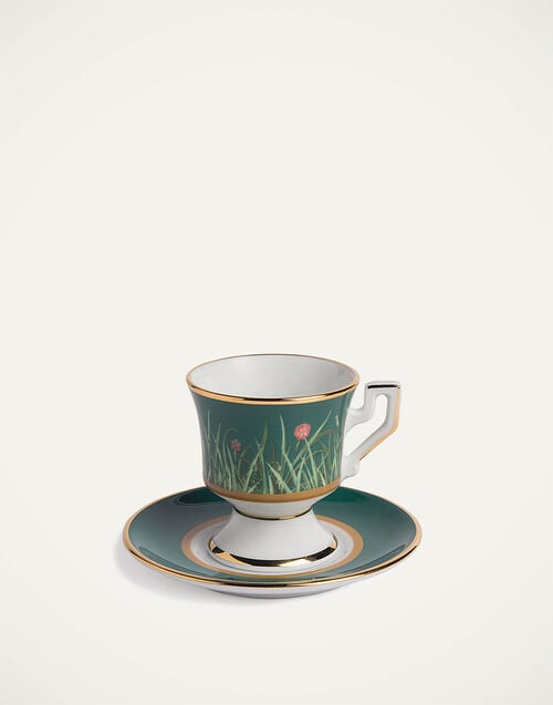La Doublej Espresso Cup & Saucer Set Of 2 Libellula