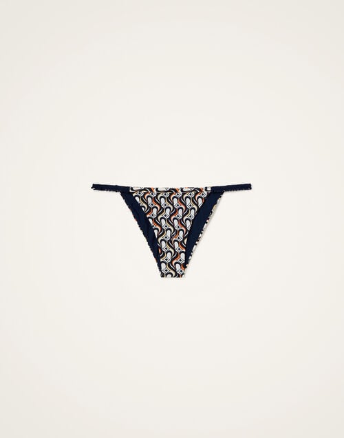 La Doublej Fonda Bottom Jive Blue In Lycra