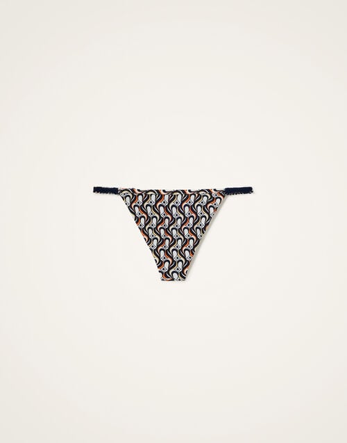 La Doublej Fonda Bottom Jive Blue In Lycra