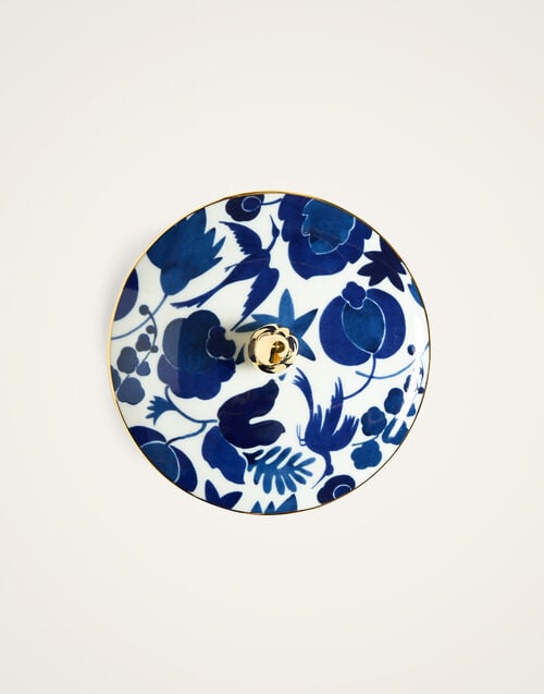 La Doublej Goodie Jar Wildbird Blue In Porcelain