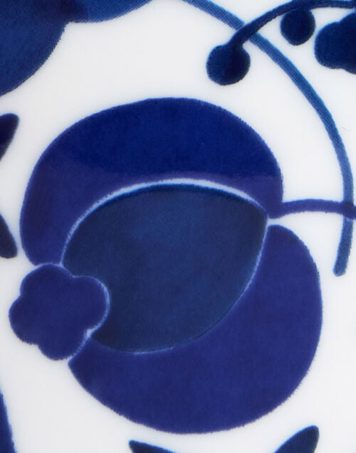 La Doublej Goodie Jar Wildbird Blue In Porcelain