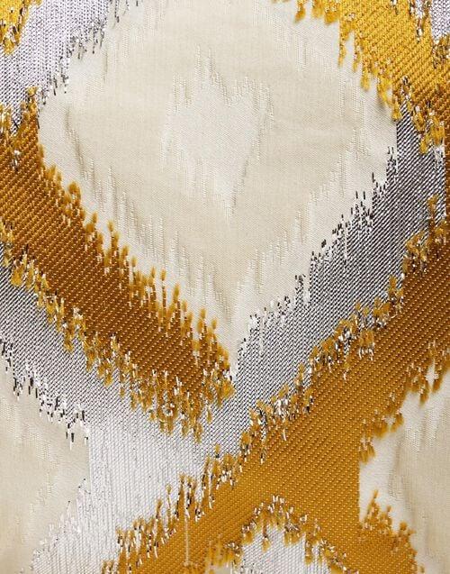 La Doublej Hand Pochette Tackle Gold In Jacquard