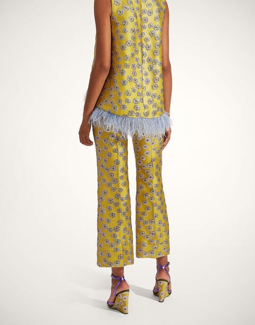La Doublej Hendrix Pants Margarita In Jacquard