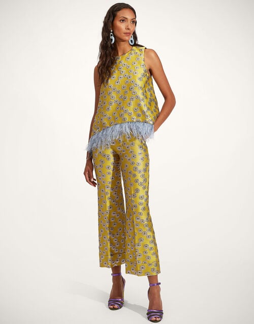 La Doublej Hendrix Pants Margarita In Jacquard