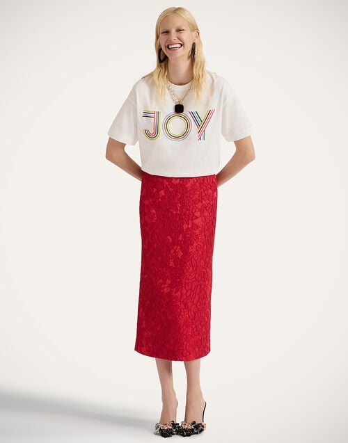 La Doublej House T-Shirt Joy Off White In Jersey